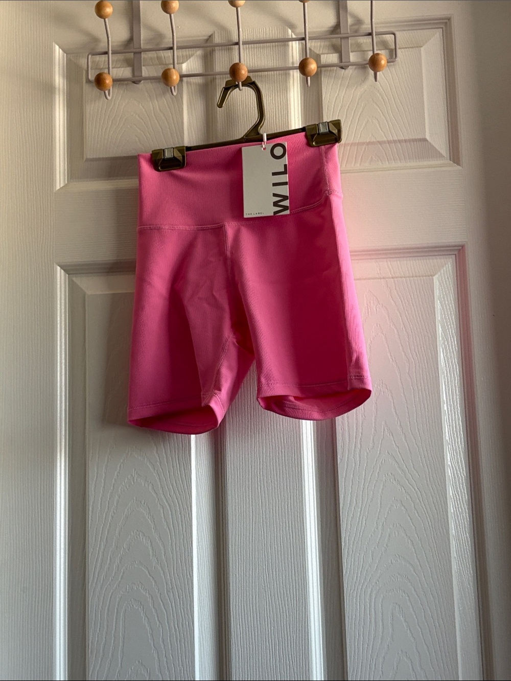 Willow Pink High-Rise Bike Shorts